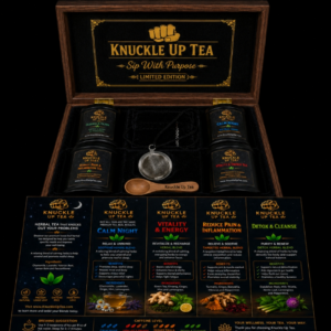 Limited Edition Luxury 4 Premium Organic Tea Box Set